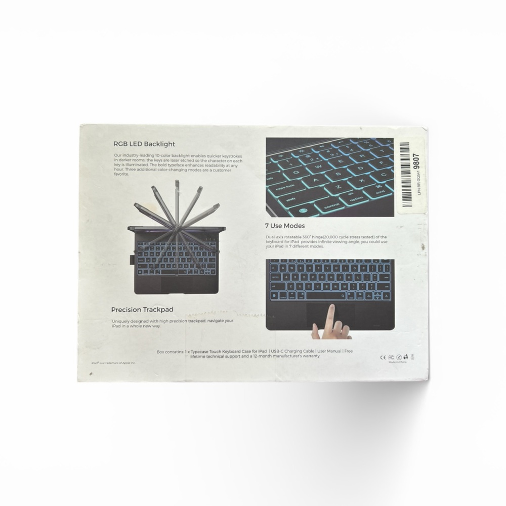 Typecase Wireless Keyboard Case - Black - Picture 2 of 2